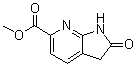 structure of CAS# 1227268-70-3, 2-氧代-2,3-二氢-1H-吡咯并[2,3-b]吡啶-6-羧酸甲酯