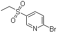 structure of CAS# 1227384-81-7, 2-溴-5-(乙基磺酰基)吡啶