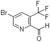 structure of CAS# 1227489-83-9, 5-溴-3-(三氟甲基)吡啶-2-甲醛