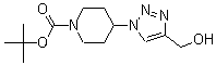 CAS # 1229516-67-9, 4-[4-(Hydroxymethyl)-1H-1,2,3-triazol-1-yl]-1-piperidinecarboxylic acid tert-butyl ester