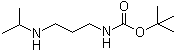 structure of CAS# 1229627-05-7, 1-(叔丁氧羰基氨基)-3-(异丙氨基)丙烷
