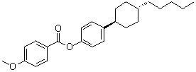 CAS 登录号：1229648-08-1, 4-甲氧基苯甲酸 4-(反式-4-戊基环己基)苯基酯