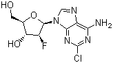 structure of CAS# 123318-82-1, 氯法拉滨