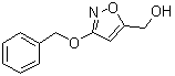 structure of CAS# 123320-44-5, 3-(苯基甲氧基)-5-异恶唑甲醇
