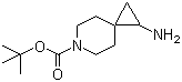 structure of CAS# 1233323-55-1, 1-氨基-6-氮杂螺[2.5]辛烷-6-羧酸叔丁酯