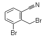structure of CAS# 1233479-42-9, 3-溴-2-(溴甲基)苯甲腈