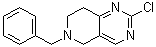 structure of CAS# 1233932-38-1, 2-氯-5,6,7,8-四氢-6-(苯基甲基)吡啶并[4,3-d]嘧啶