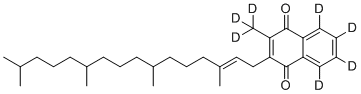 维他命K1-d7分子结构 (CAS 1233937-39-7)