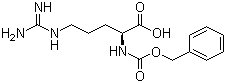 structure of CAS# 1234-35-1, N-苄氧羰基-L-精氨酸