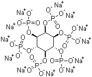 structure of CAS# 123408-98-0, 植酸钠