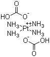 structure of CAS# 123439-82-7, 四氨合碳酸氢铂(II)