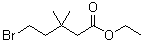 structure of CAS# 123469-83-0, 5-溴-3,3-二甲基戊酸乙酯