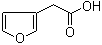 structure of CAS# 123617-80-1, 3-Furanacetic acid