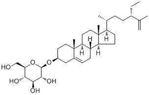 CAS 登录号：123621-00-1, 赤桐甾醇葡糖苷