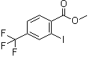 structure of CAS# 1236303-09-5, 2-碘-4-三氟甲基苯甲酸甲酯