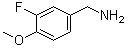 structure of CAS# 123652-95-9, 3-氟-4-甲氧基苯甲胺