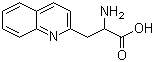 CAS 登录号：123761-12-6, 3-(2-喹啉基)-DL-丙氨酸, 2-氨基-3-(喹啉-2-基)丙酸