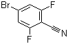 structure of CAS# 123843-67-4, 4-溴-2,6-二氟苯腈