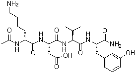 CAS # 1239011-60-9, N2-Acetyl-D-lysyl-L-alpha-aspartyl-L-valyl-3-hydroxyphenylalaninamide