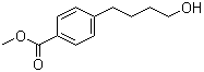 structure of CAS# 123910-88-3, 4-(4-羟基丁基)苯甲酸甲酯