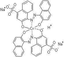 structure of CAS# 12392-64-2, Acid Blue 161