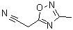 structure of CAS# 1239771-67-5, 3-Methyl-1,2,4-oxadiazole-5-acetonitrile