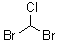 structure of CAS# 124-48-1, Monochlorodibromomethane