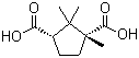 CAS # 124-83-4, D-(+)-Camphoric acid, (1R,3S)-(+)-Camphoric acid, (1R,3S)-1,2,2-Trimethyl-1,3-cyclopentanedicarboxylic acid