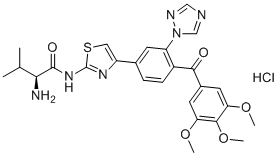 structure of CAS# 1240321-53-2, Valecobulin hydrochloride