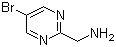 structure of CAS# 1240783-02-1, 5-溴-2-嘧啶甲胺