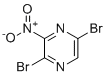 structure of CAS# 1245645-88-8, 2,5-二溴-3-硝基吡嗪