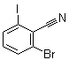 structure of CAS# 1245648-93-4, 2-溴-6-碘苯甲腈