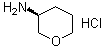 structure of CAS# 1245724-46-2, (3S)-四氢-2H-吡喃-3-胺盐酸盐