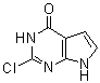 structure of CAS# 1245811-22-6, 2-氯-3,7-二氢-4H-吡咯并[2,3-d]嘧啶-4-酮