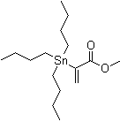 CAS 登录号：124582-37-2, 2-(三丁基锡烷基)-2-丙烯酸甲酯