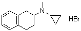 CAS # 1246094-80-3, N-Cyclopropyl-1,2,3,4-tetrahydro-N-methyl-2-naphthalenamine hydrobromide (1:1)