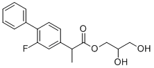 CAS # 124635-84-3, Flurbiprofen Glyceryl Ester, 2,3-Dihydroxypropyl 2-(2-fluoro-[1,1'-biphenyl]-4-yl)propanoate