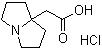 structure of CAS# 124655-63-6, 双稠吡咯啶-9-盐酸盐