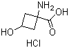 CAS 登录号：1246746-62-2, 1-氨基-3-羟基环丁烷甲酸盐酸盐