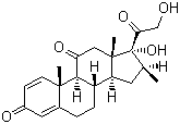 CAS # 1247-42-3, Meprednisone, 17-Hydroxy-17-(2-hydroxyacetyl)-10,13,16-trimethyl-6,7,8,9,12,14,15,16-octahydrocyclopenta[a]phenanthrene-3,11-dione