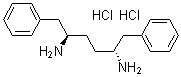 structure of CAS# 1247119-31-8, (2R,5R)-1,6-二苯基-2,5-己二胺盐酸盐