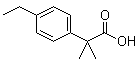 structure of CAS# 1247119-83-0, 4-乙基-alpha,alpha-二甲基苯乙酸