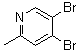 structure of CAS# 1247348-33-9, 4,5-二溴-2-甲基吡啶