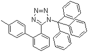 structure of CAS# 124750-53-4, 5-(4'-Methylbiphenyl-2-yl)-1-trityl-1H-tetrazole