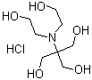 structure of CAS# 124763-51-5, 2-[双(2-羟乙基)氨基]-2-(羟甲基)-1,3-丙二醇盐酸盐