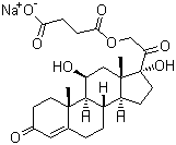 CAS 登录号：125-04-2, 氢化可的松琥珀酸钠