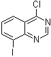 structure of CAS# 125096-73-3, 4-氯-8-碘喹唑啉