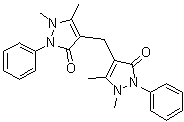 structure of CAS# 1251-85-0, Bisantipyrylmethane
