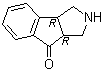 structure of CAS# 1251008-65-7, (3aR,8aR)-1,3,3a,8a-四氢茚并[1,2-c]吡咯-8(2H)-酮