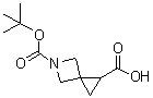 structure of CAS# 1251012-82-4, 5-(tert-Butoxycarbonyl)-5-azaspiro[2.3]hexane-1-carboxylic acid